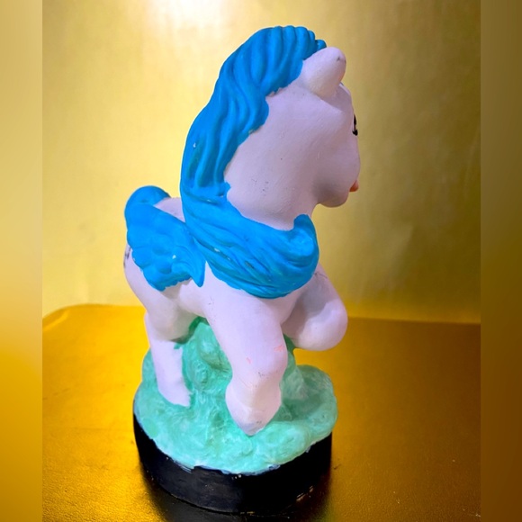 MY LITTLE PONY G1 VTG 1984 PAINTABLE PLASTIC PEGASUS MEDLEY PONY FIGURE RARE - Picture 10 of 12